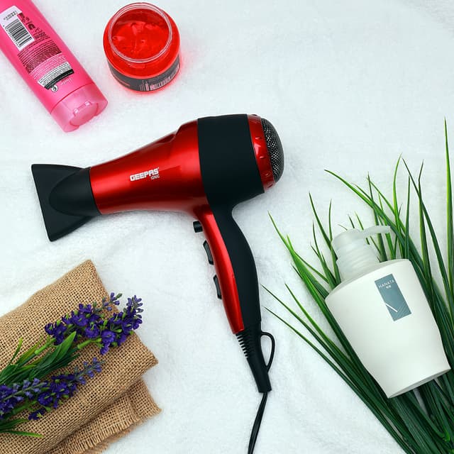 سشوار شعر بقوة 2000 واط جيباس Geepas Powerful Hair Dryer
