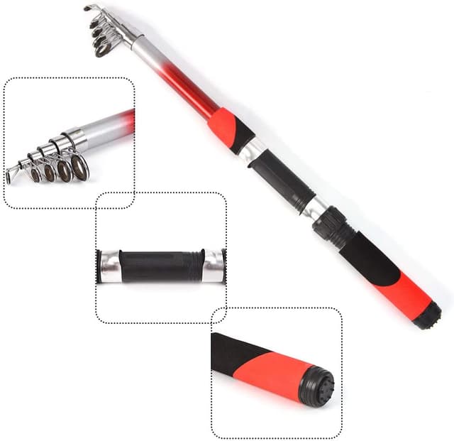 صنارة مع بكرة Fishing Rod MF-0257