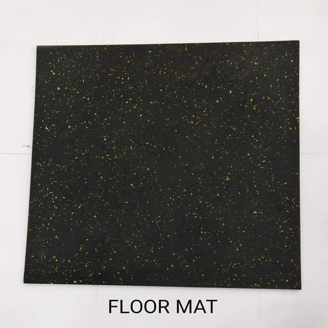 Marshal Fitness floor mat black 50 x 50 mf 0426