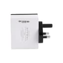 Geepas 4 USB Charger - Power Port 4, Travel Charger, Ideal for iPhone XS/XS Max/XR/X/8, Galaxy S8/Note 3, iPad Air 2/mini 3, and More