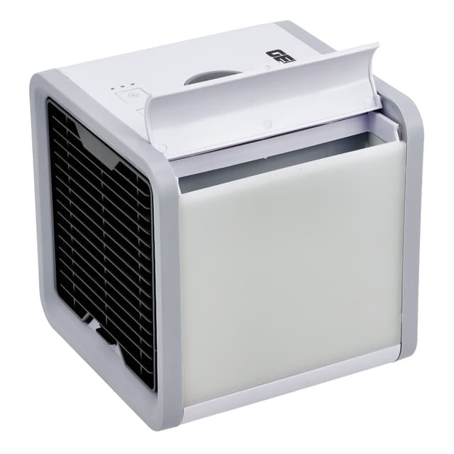 Geepas Mini Air Cooler - 750 ml - 3 Speed Options - LED Night Light - 127370