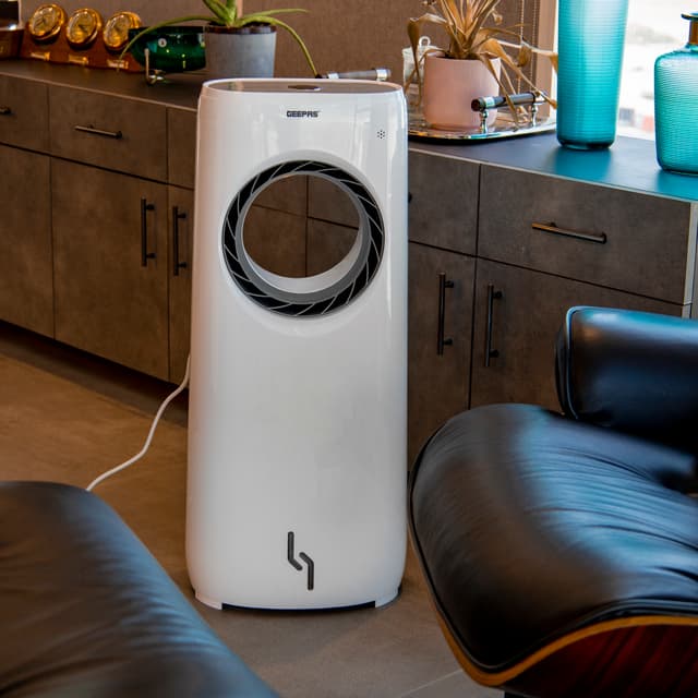 مرطب الهواء الرقمي بدون شفرات BLADELESS AIR COOLER - Geepas