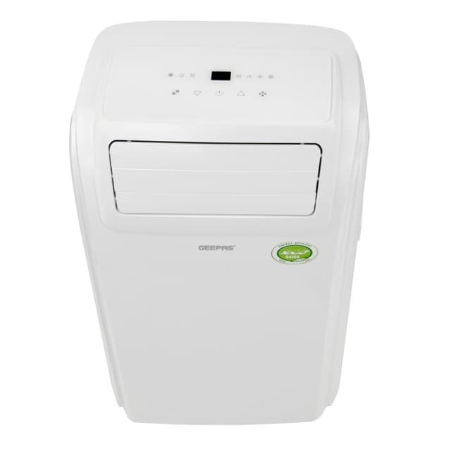 Geepas Gacp1216cu Portable Air Conditioner - 3 Mode (Cool/Fan/Dry) & Speed 24 Hours Timer | Remote Control 0.4 L Water Tank Auto Horizontal Swing |12000btu 1 Year Warranty - 125977