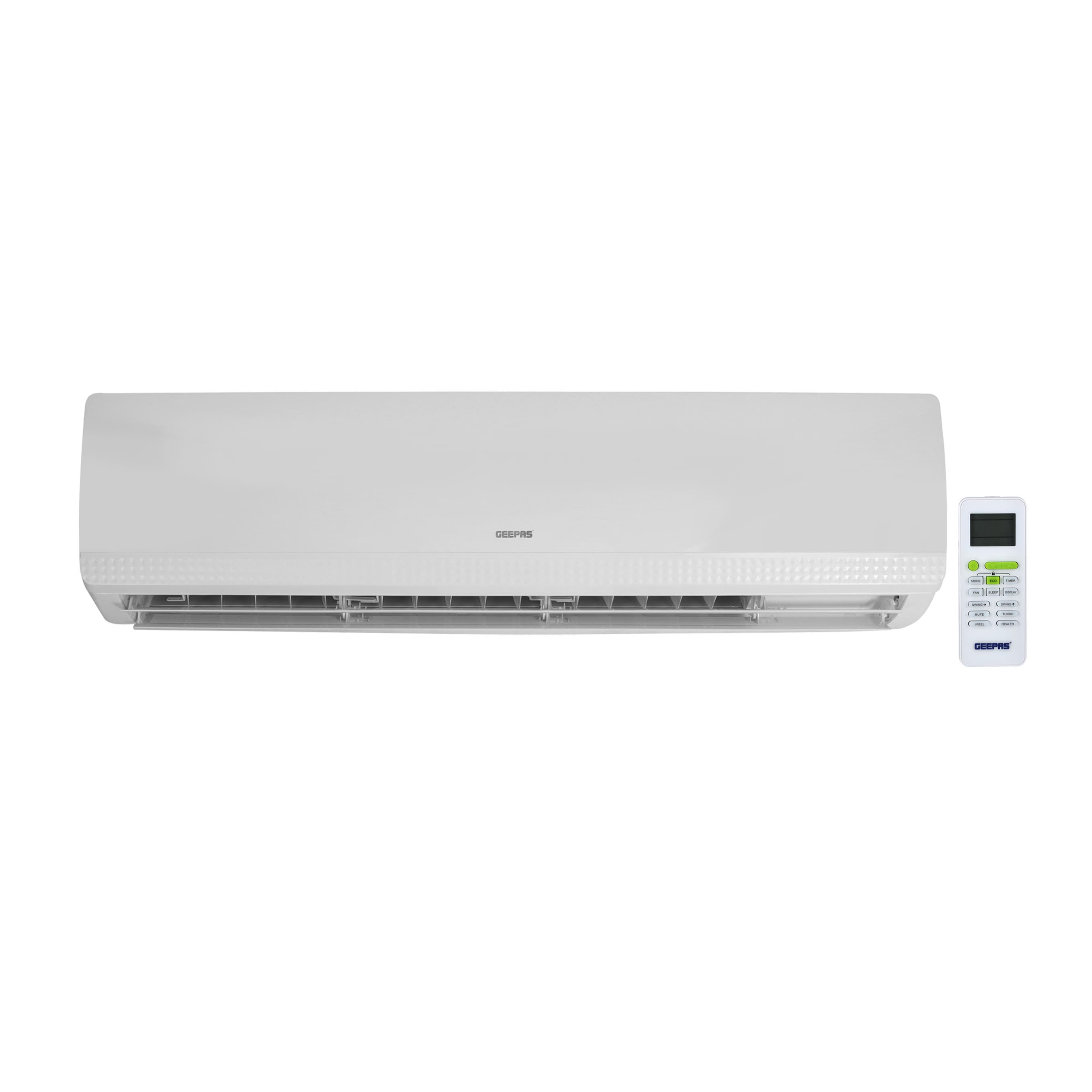 Geepas 2.0 Ton Air Conditioner - 24000BTU Washable Filter Auto Restart Low Noise & Energy Saving with Golden Fin Technology - 3 Speed, Cool/Fan/ Dry Mode - 1 Year Warranty