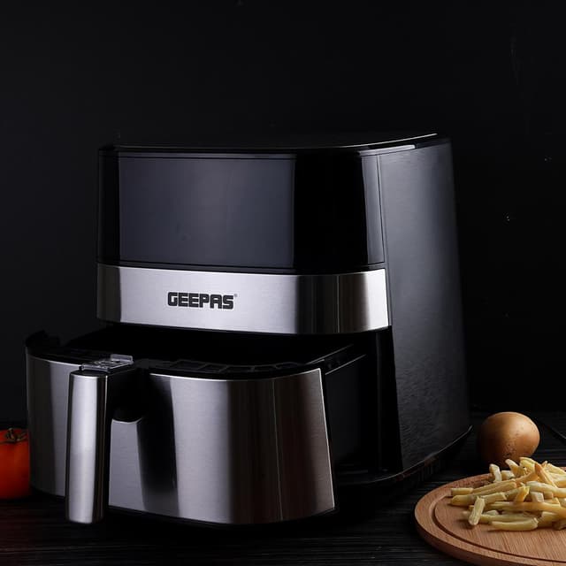 قلاية هوائية جيباس 5 لتر 200 درجة مئوية Geepas 5L Digital Air Fryer