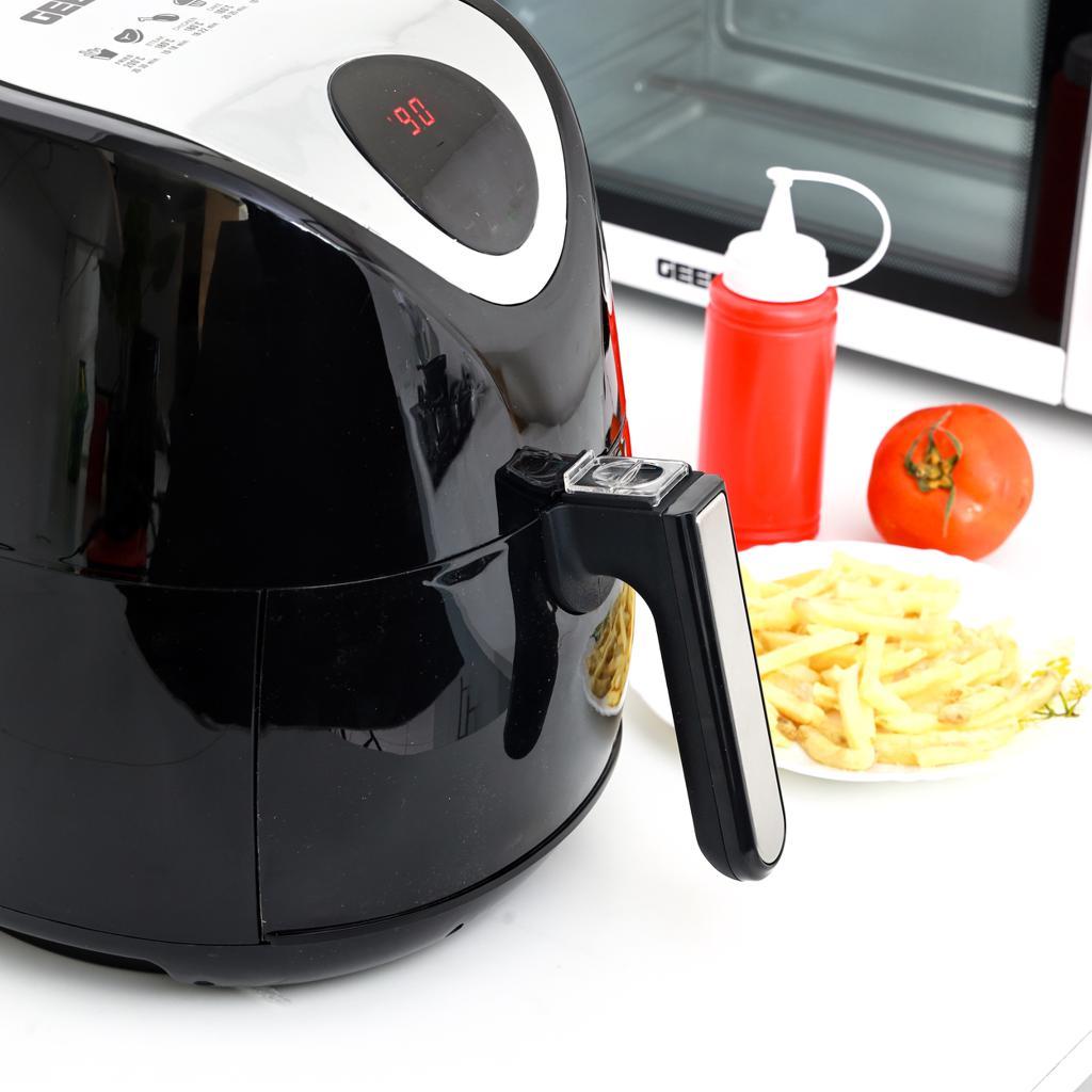 Buy Geepas GAF37512N Air Fryer Non Stick Coating 3.5L 1500W Black