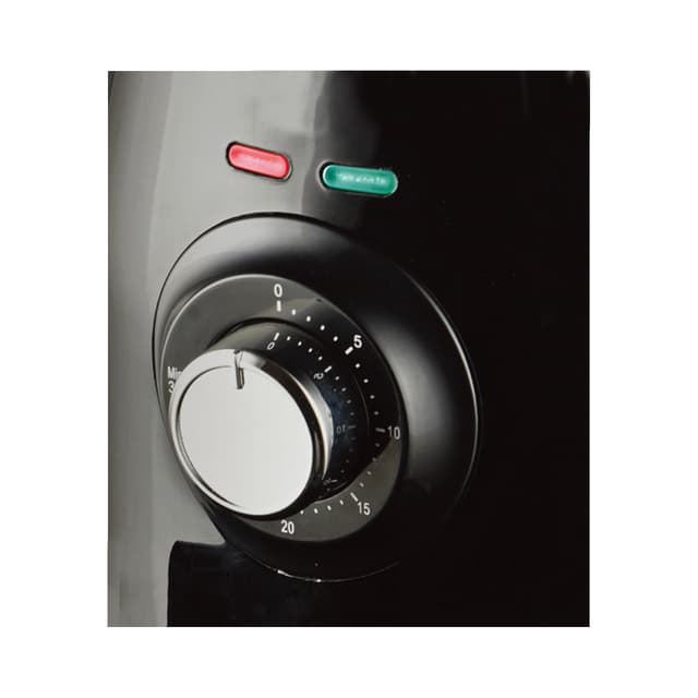 قلاية هوائية صغيرة من جيباس بسعة 1.8 لتر بموقت أسود جيباس Geepas Black Timer Control 1.8L Overheat Protection Small Air Fryer