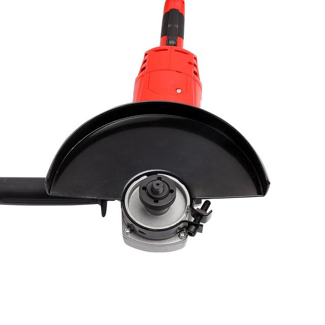 Geepas Angle Grinder 230mm - Keyless Protective Guard Anti Start Feature Top Body Switch with Side Handle - No Load 66000RPM - Ideal for Metal Cutting/Grinding - 2400W