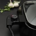 Geepas GBG63040 1600W Electric Barbeque Grill - Adjustable Thermostat Non-Stick Smokeless Grill Indoor with Glass Lid - Overheat Protection & On Indicator Light - Ideal for Bacon, Beef, Chicken, Veggies & More