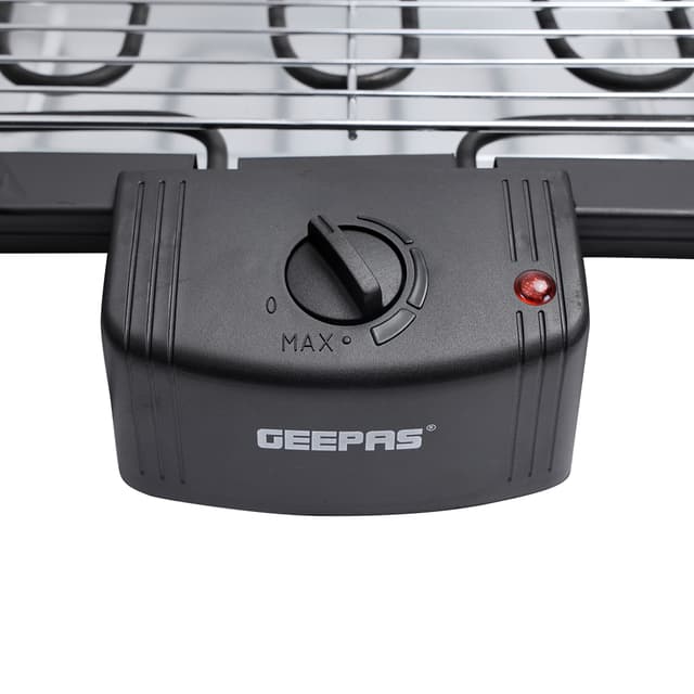 شواية كهربائية 2000 واط حماية من الحرارة الزائدة جيباس Geepas 2000 W Control With Overheat Protection   Electric Barbecue
