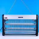 ناموسية كهربائية كبيرة جيباس Geepas Electric Bug Killer Powerful 2 UV Light Tubes Automatic Bug Zapper Insect Killer