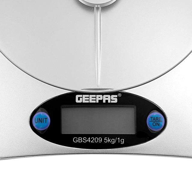 Geepas Kitchen Weighing Scale GBS4209 - SW1hZ2U6MTM1Mzk0