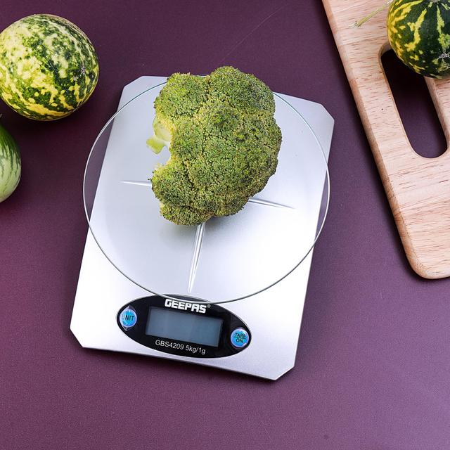 ميزان أكل مطبخ جيباس Kitchen Weighing Scale Geepas - SW1hZ2U6MTM1Mzk2