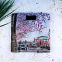 Geepas Digital Scale - Super Slim Design, 5mm Tempered Glass Platform, Auto On/Off, 150 Kg Capacity with 3 Units Reading - Overload, Auto Zero Setting