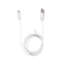 Geepas Lightning Cable - iPhone Charger Cable, USB Fast Charging Cable for iPhone 7 plus/ 7/ 6s/ 6 plus/ 5c/ iPad pro/ iPad air and other apple models - White - SW1hZ2U6MTM1NjM0