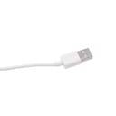 Geepas Lightning Cable - iPhone Charger Cable, USB Fast Charging Cable for iPhone 7 plus/ 7/ 6s/ 6 plus/ 5c/ iPad pro/ iPad air and other apple models - White