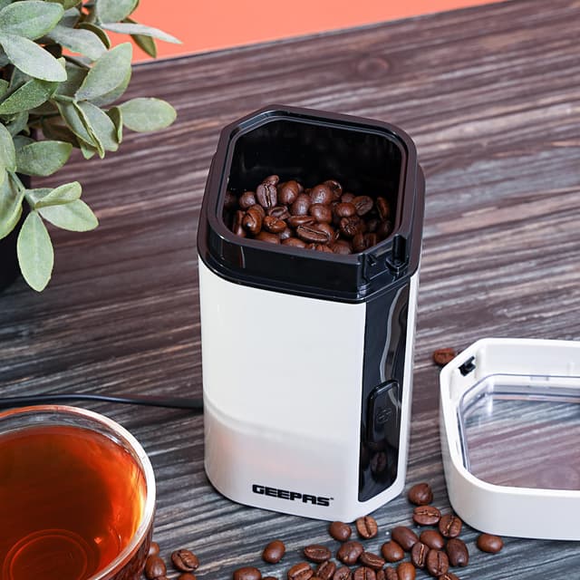 مطحنة قهوة بسعة 50 جرام من الحبوب  Geepas - Electric Coffee Grinder
