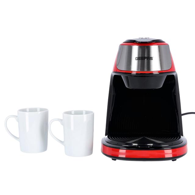 ماكينة تحضير قهوة Geepas 450W Coffee Maker – 0.3L with ON/Off Switch & Auto Off - SW1hZ2U6MTUzMjM4