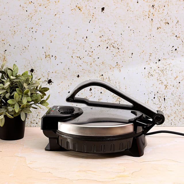 جهاز صنع الشباتي الكهربائي بقوة 1200 واط Chapathi Maker - Geepas