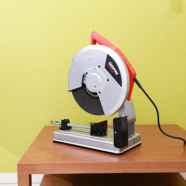 Geepas 2000w Circular Saw 355mm - Multi-Purpose Bevel Angle Joint Cuts | Depth & Adjustment Ideal For Wood Mild Steel Plastic