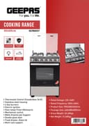 فرن غاز 4 شمعات  Geepas Cooking Range