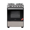 Geepas 60*60 Cm Cooking Range - 4 Gas Euro Pool Type Burners Convection Oven with Lamp, Durable Metal Knobs - Perfect for Cook, Bake & Grill