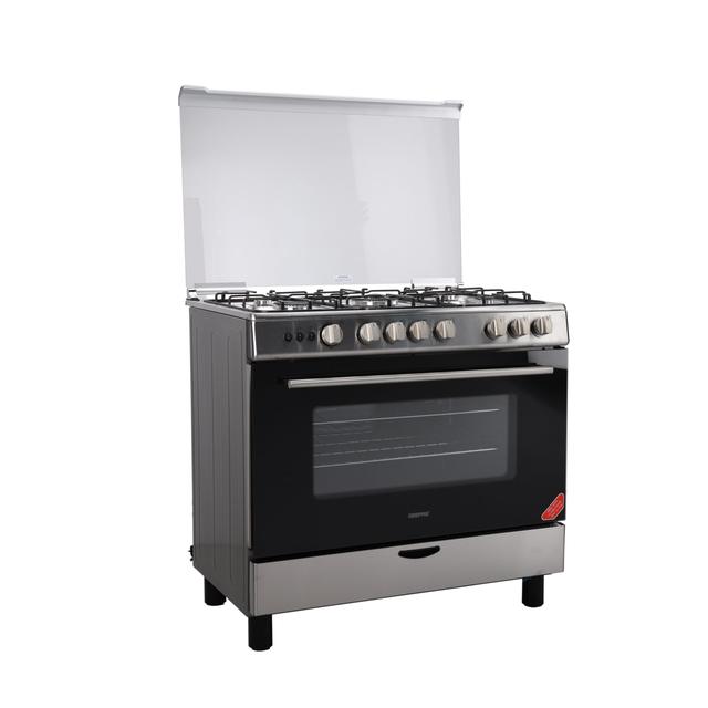 فرن غاز Geepas 90*60 Cm Cooking Range with Oven - SW1hZ2U6MTUzNTAx