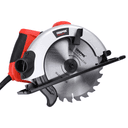 Geepas 1200W Circular Saw 185mm - Multi-Purpose Blade 65mm Cutting Depth,Depth & Angle Adjustment - Ideal for Wood, Mild Steel, Plastic & More