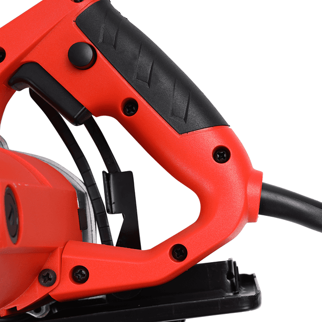 Geepas 1200W Circular Saw 185mm - Multi-Purpose Blade 65mm Cutting Depth,Depth & Angle Adjustment - Ideal for Wood, Mild Steel, Plastic & More