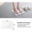 HONOR Scale 2 Smart Body Fat Scales Digital Bathroom Scale Bluetooth Weighing Scale for Body Composition Analyzer with Smart App for Body Weight Fat, BMI, Muscle Mass - White