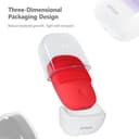 Xiaomi Inface Facial Cleansing Brush Upgrade Version Mijia Electric Sonic Face Brush Deep Cleaning Waterproof Tool - Red