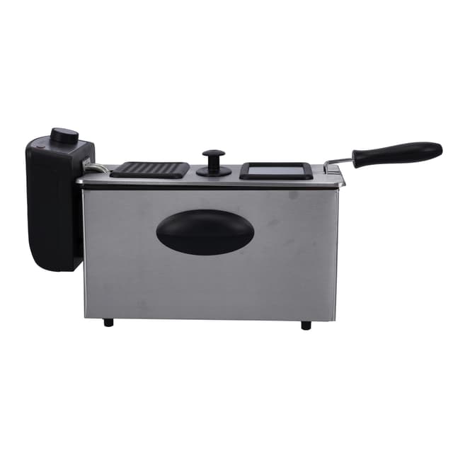 Geepas Compact 2180W Powerful 3L Deep Fryer with Overheat Protection & Chrome Plated Basket GDF36015 - 257715