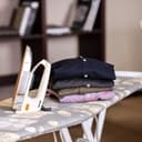 Geepas GDI7729 1200W Automatic Dry Iron - 60 Micron Teflon Sole Plated, Big fabric guide & Pilot Indicator -Overheat Protection - 2 Years Warranty