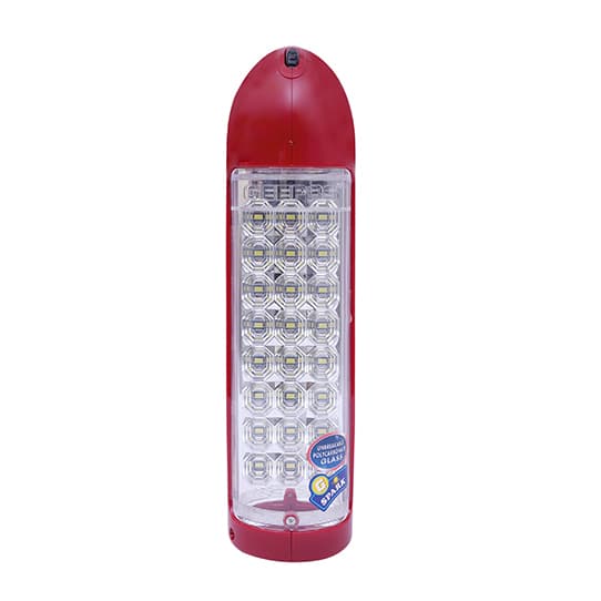 مصباح و كشاف Geepas Rechargeable LED Emergency & Flashlight