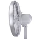 Geepas GF9466 16" Stand Fan With Remote Control 50W - 3 Speed, 5 Leaf Blade, Adjustable Height & Tilt Setting With Led Display - Auto Off - 2 Years Warranty