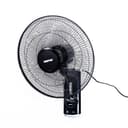 Geepas 16-Inch Wall Fan 60w - 3 Speed Settings With 7.5 Hours Timer | Wide Oscillation & Oveheat Protectio| Ideal For Home Green House Work Room Or Office Use