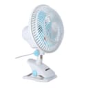 Geepas GF9626 Mini Desk Fan - Oscillation - 2 Speed Control - 3 Blade Design with Safety Grill - Ideal for Home, Offices, Libraries, Camping & More - 120828