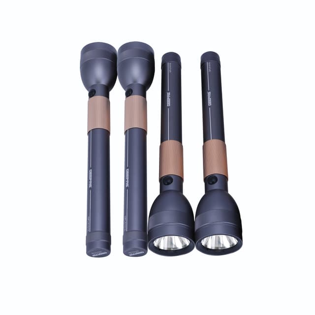 كشاف يدوي ( 4 قطع ) قابل لإعادة الشحن  Geepas - LED Flashlight