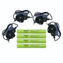 كشاف يدوي ( 4 قطع ) قابل لإعادة الشحن  Geepas - LED Flashlight