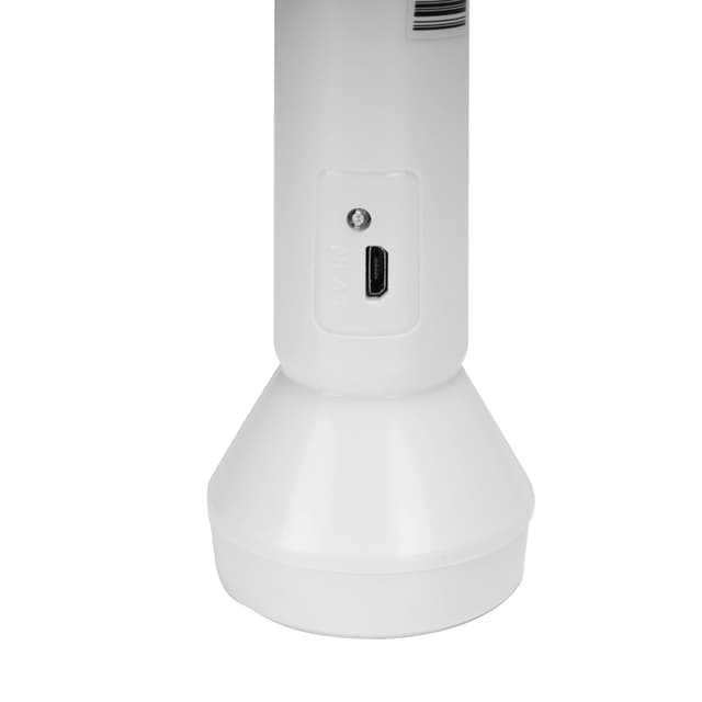 كشاف Geepas  LED Torch - Rechargeable LED Flashlight - Super Bright 1x3W Hi-Power LED Torch Light