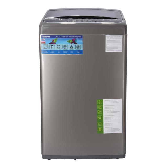 Geepas Fully Automatic Top Load Washing Machine 7KG - Stainless Steel Inner Basket - IMD Controls - Auto Off Memory Power with Auto Balancing -2 Years warranty - SW1hZ2U6MTUzMjIx