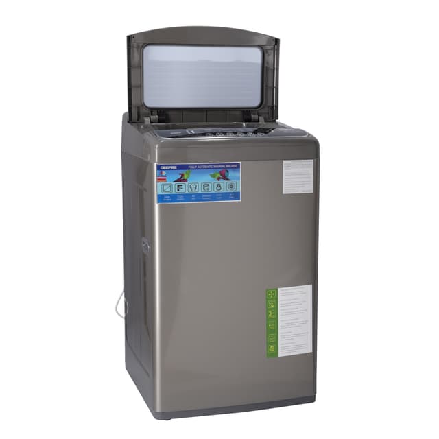غسالة تعبئة علوية 7 كج اوتوماتيك جيباس Geepas Fully Automatic Top Load Washing Machine 7KG