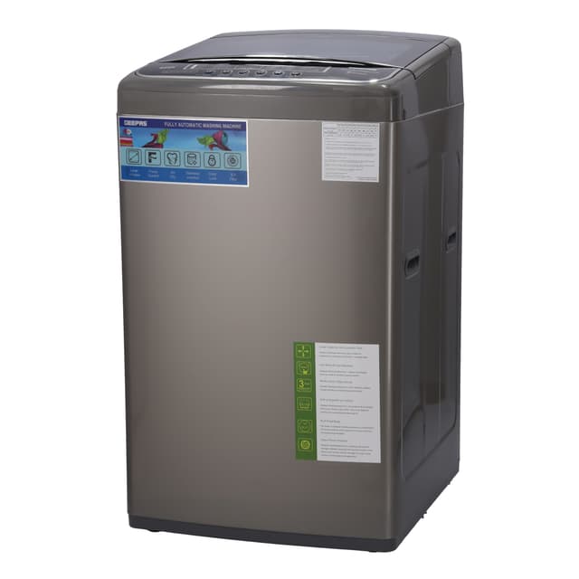 غسالة تعبئة علوية 7 كج اوتوماتيك جيباس Geepas Fully Automatic Top Load Washing Machine 7KG