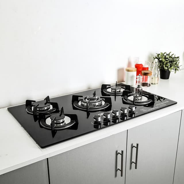 موقد غاز بلت ان مسطح جيباس 5 عيون Geepas 5 Burner Gas Hob