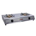 موقد غاز من الستانلس ستيل بشمعتين Automatic Ignition System Stainless Steel Gas Cooker  - Geepas - SW1hZ2U6MTU0ODYy