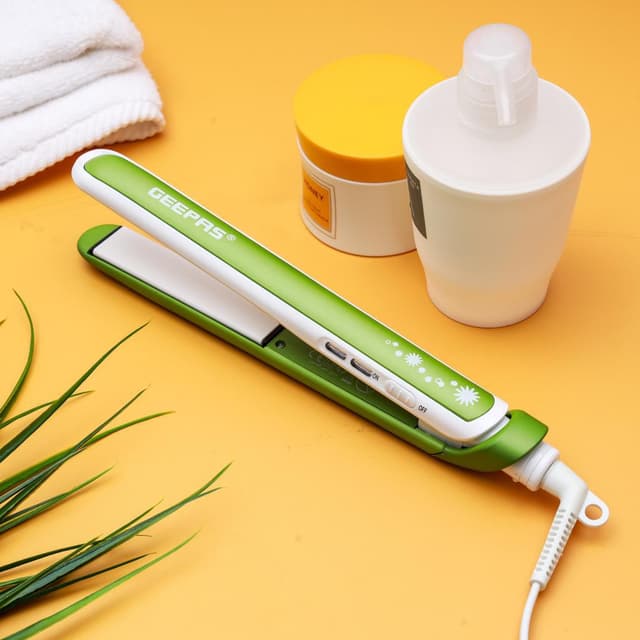مكواة فرد الشعر بحرارة 180-200 درجة مئوية Geepas  - Hair Straighteners