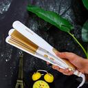 Geepas 2 In 1 Ceramic Hair Straightener - Neo Wave, Auto Adjustable Temperature & 360 Degree Swivel Cord - Ideal for Long & Short Hairs - 2 Years Warranty - SW1hZ2U6MTM4ODI2