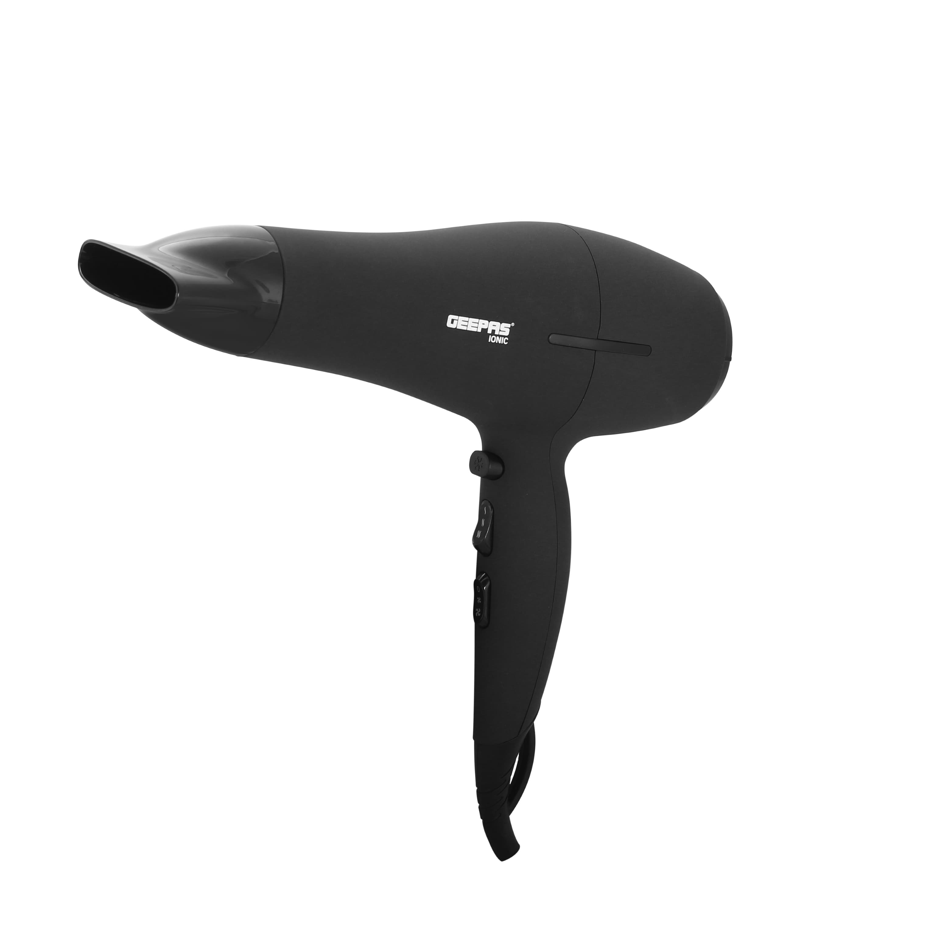 Geepas GHD86019 2200W Powerful Hair Dryer - 2-Speed & 3 Temperature Settings - Salon Quality with Cool Shot Function for Frizz Free Shine - Portable Hair Dryer