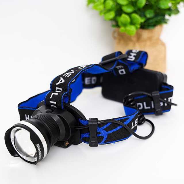 مصباح أمامي بسعة 1500 ميللي أمبير Led Head Lamp - Geepas - 125009