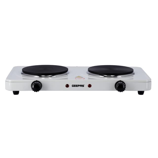 صفيحة كهربائية ساخنة مزدوجة Geepas 2000W Dual Hot Plate
